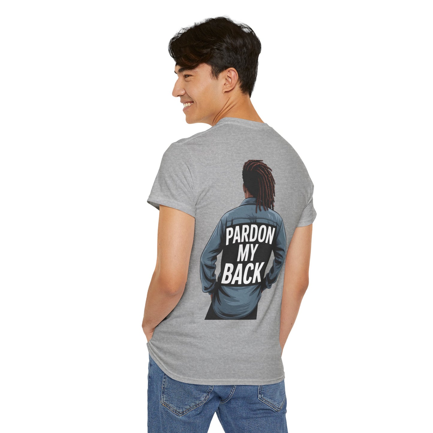 Unisex Graphic Tee - Go Sincere, Pardon My Back