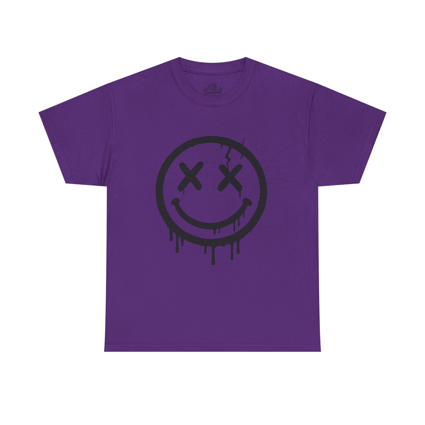 Smiley Face Unisex Heavy Cotton Tee