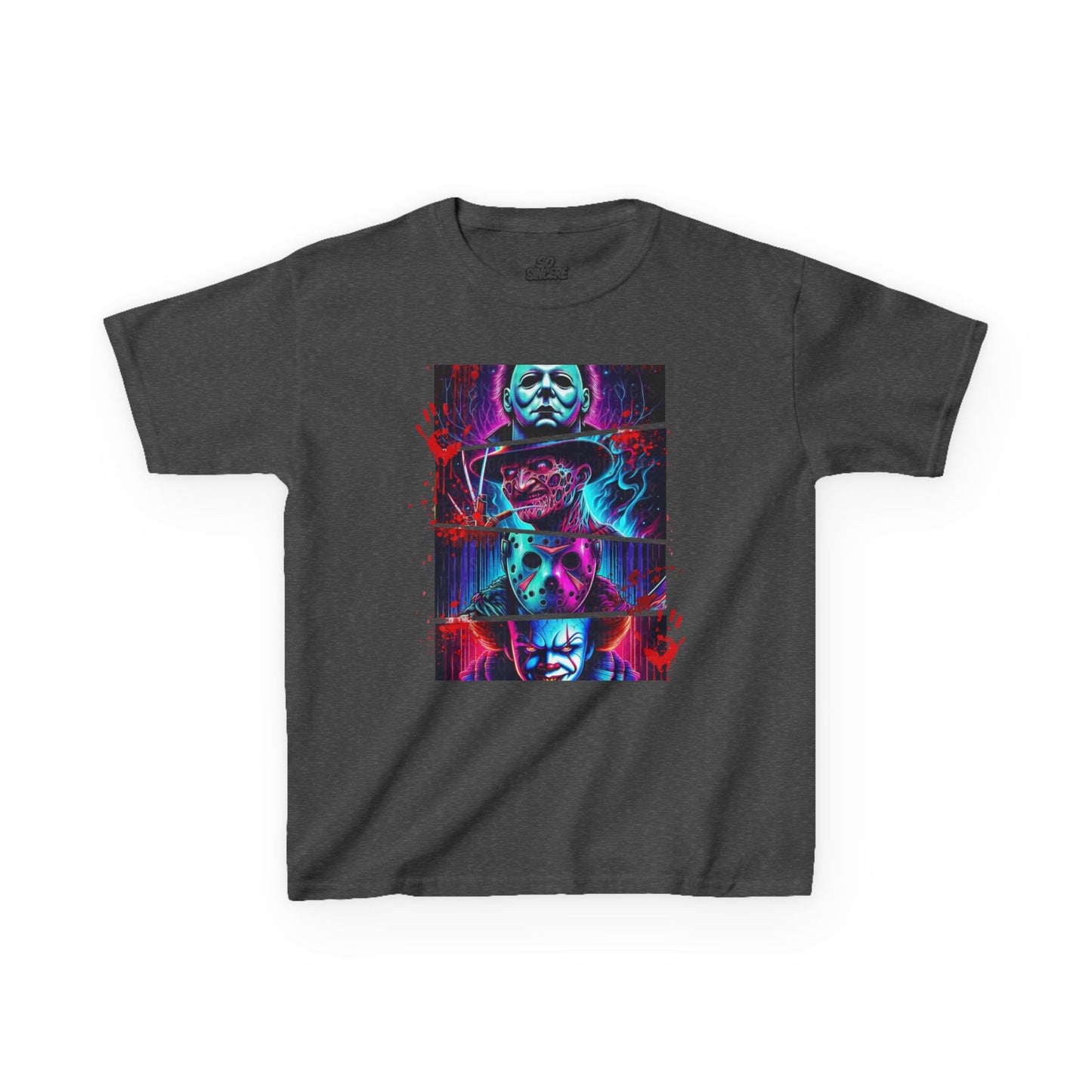 Kids Tee Michael Myers Freddy Jason It Halloween Shirt