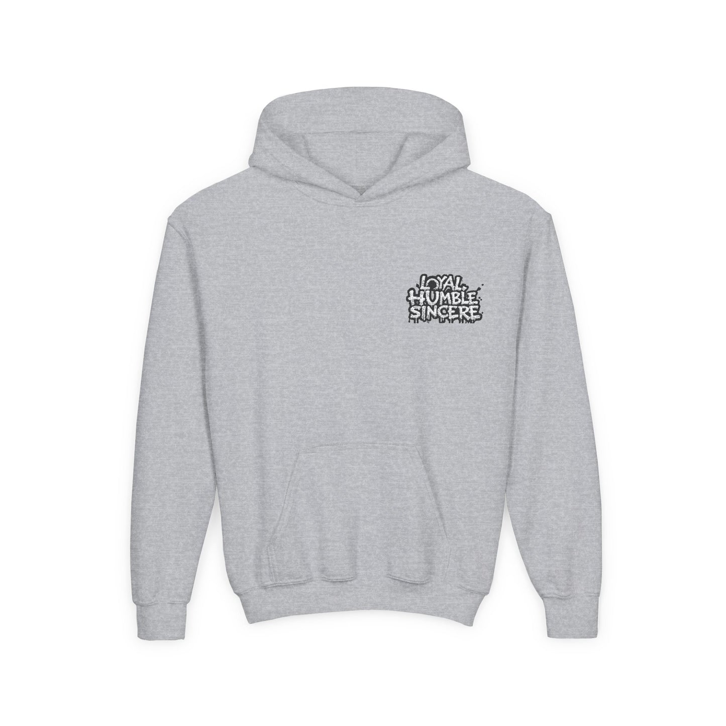 Youth Graphic Hoodie - Humble & Loyal Design, Teen Casual Wear and Gift Idea