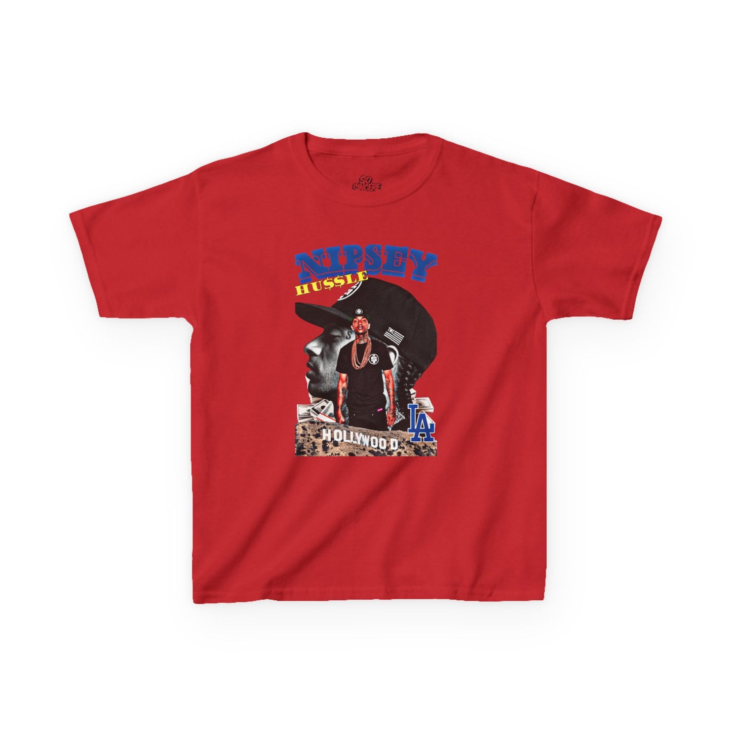 Nipsey Inspired Youth Hip-Hop Music Lover's Apparel T-Shirt