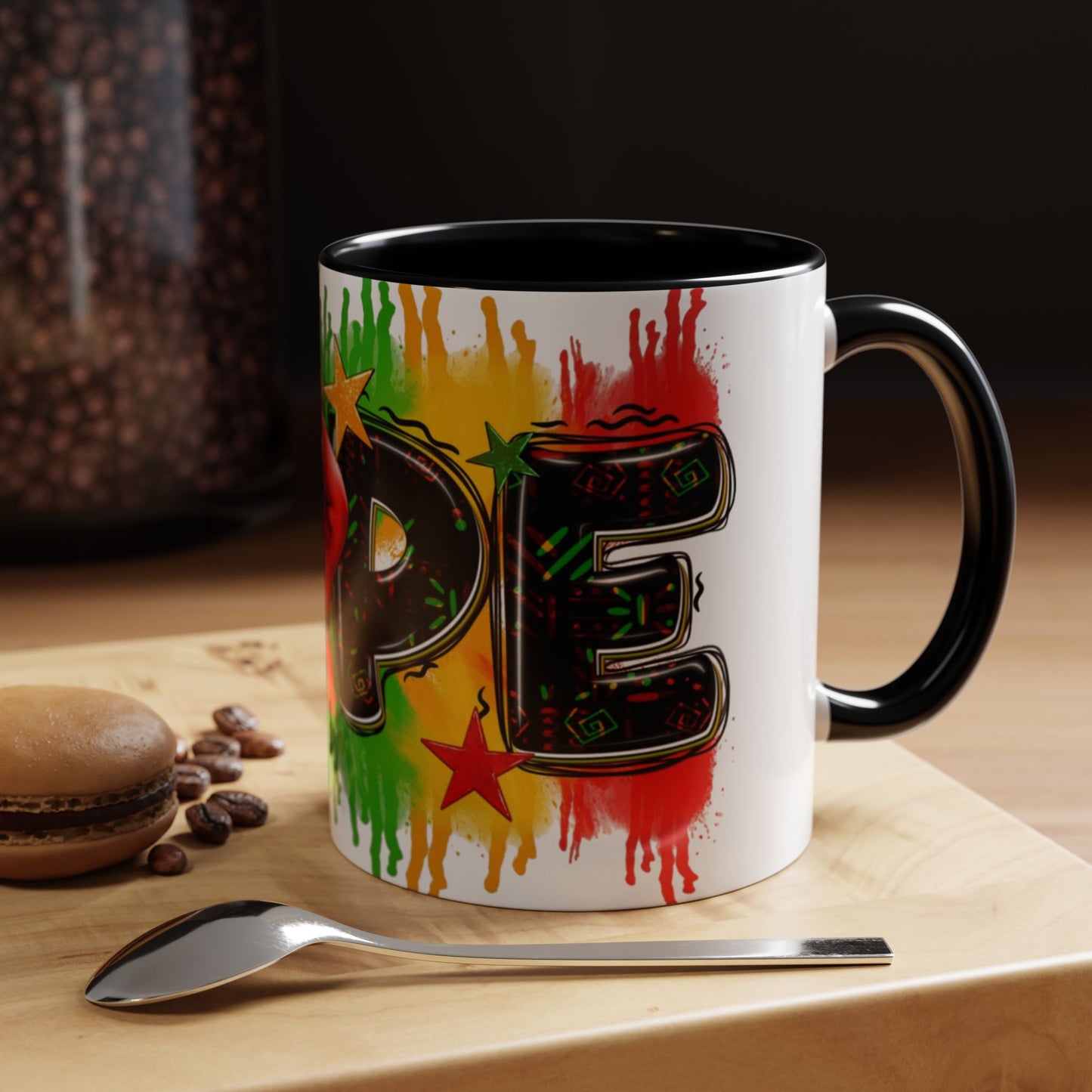 Empowered Accent Coffee Mug (Juneteenth)