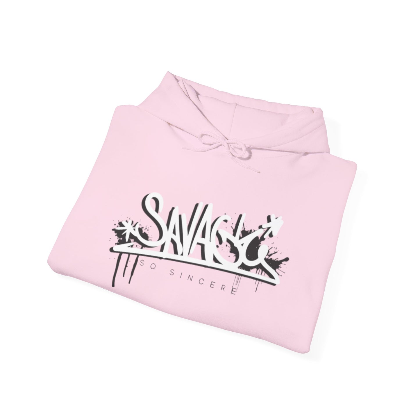 Flames Hooded Sweatshirt - Savage and Sincere Trendy Design