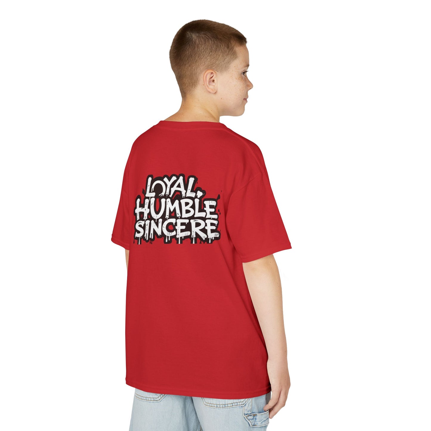 Kids Graphic Tee – So Sincere, Loyal, Humble, Sincere, Youth Streetwear