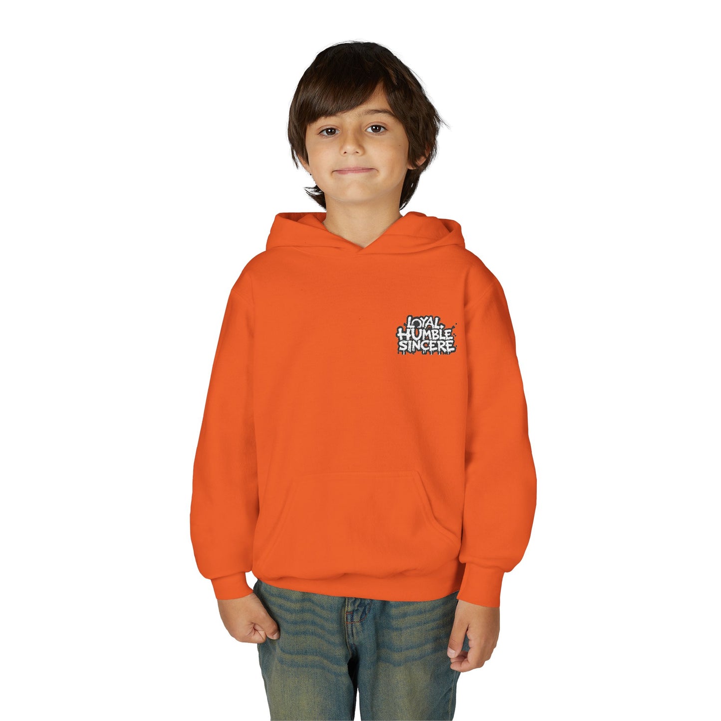 Youth Graphic Hoodie - Humble & Loyal Design, Teen Casual Wear and Gift Idea