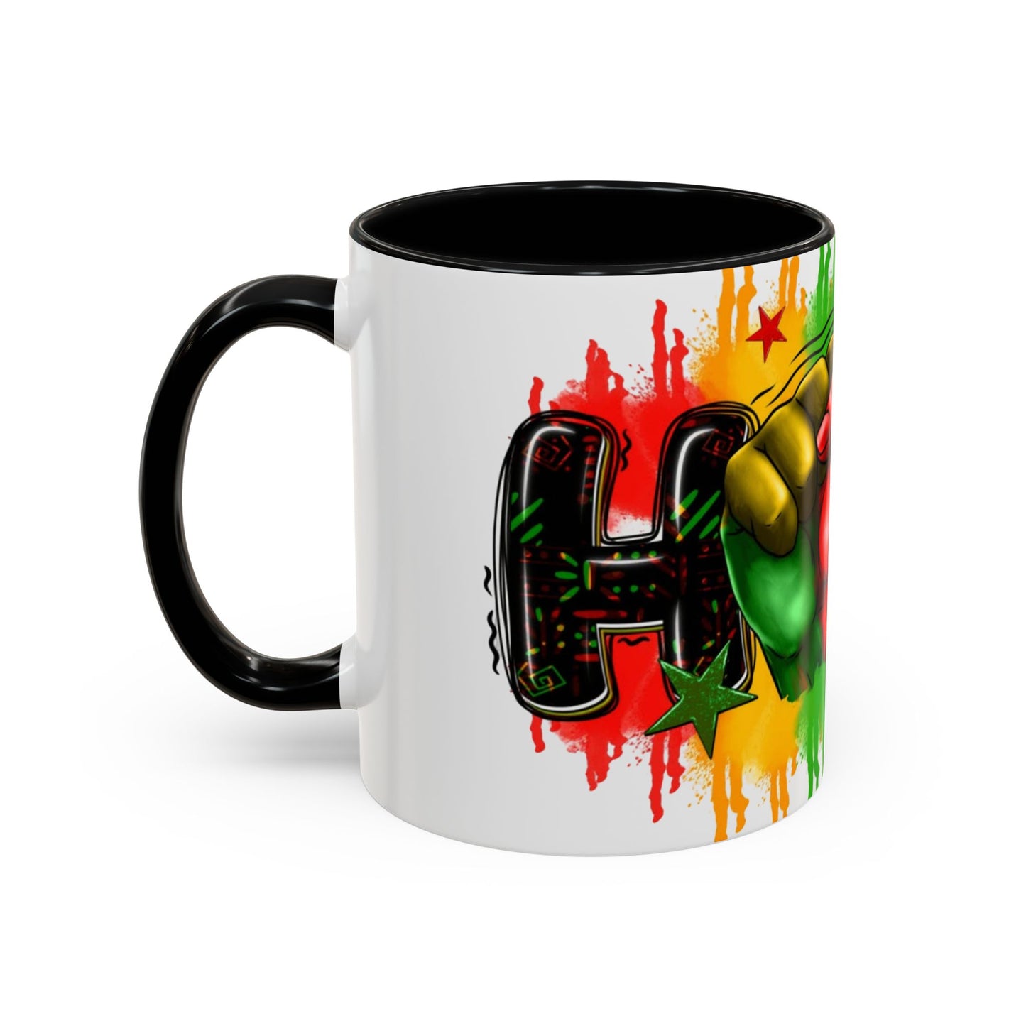 Empowered Accent Coffee Mug (Juneteenth)