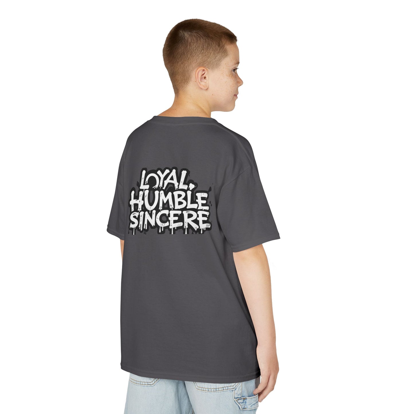Kids Graphic Tee – So Sincere, Loyal, Humble, Sincere, Youth Streetwear