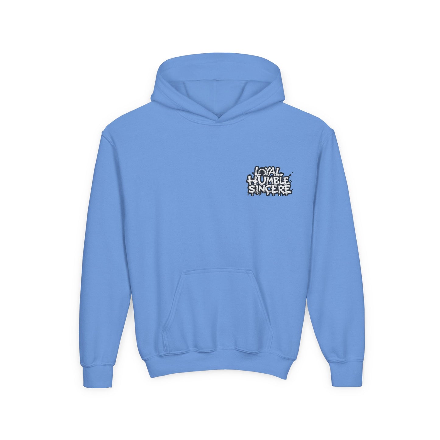 Youth Graphic Hoodie - Humble & Loyal Design, Teen Casual Wear and Gift Idea