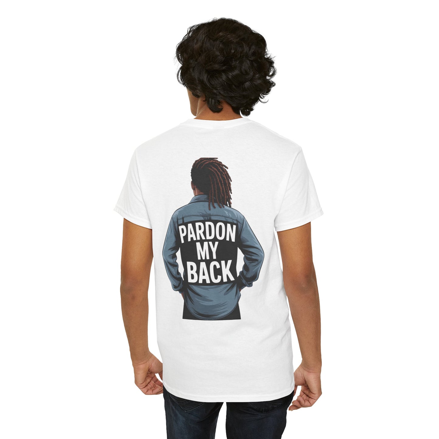 Unisex Graphic Tee - Go Sincere, Pardon My Back