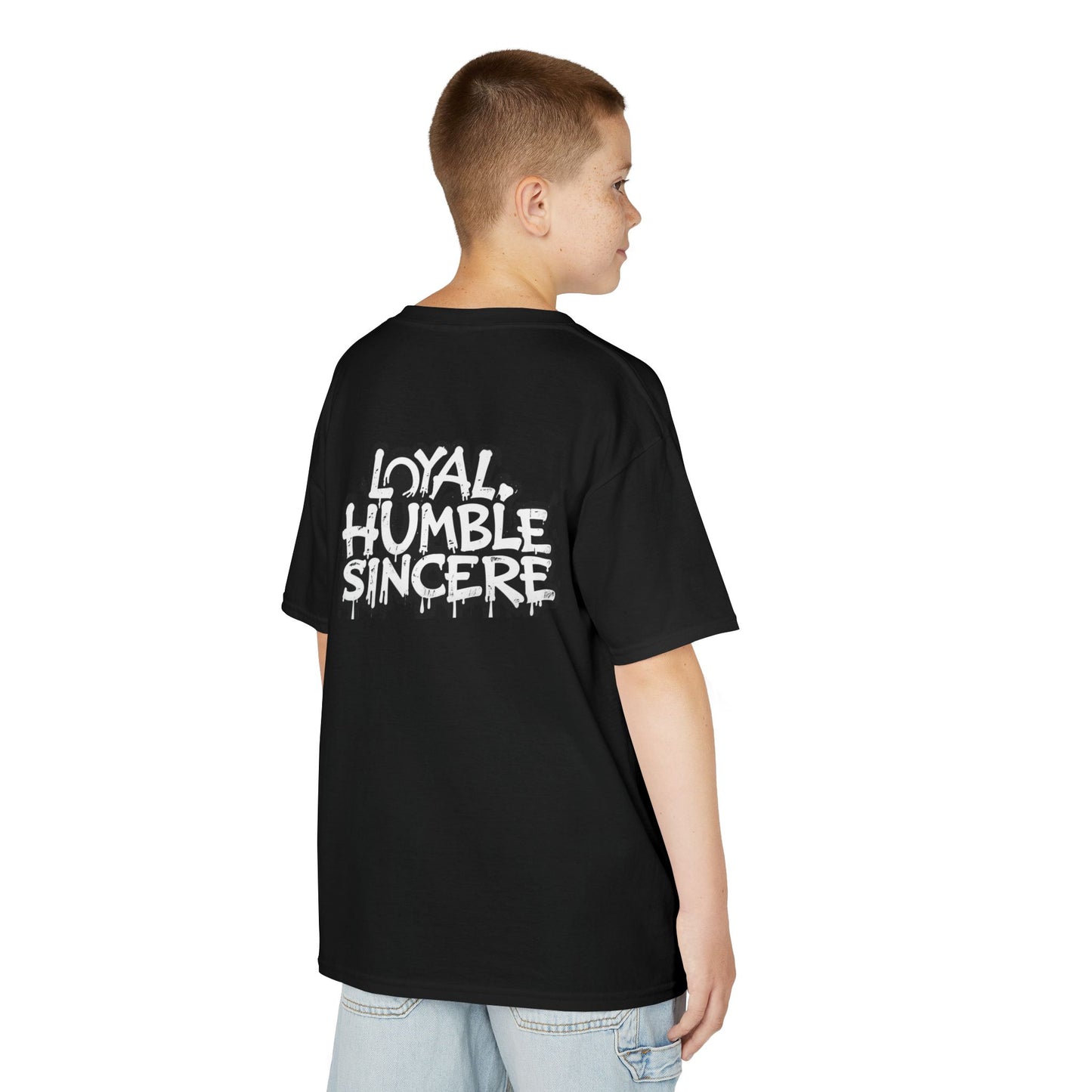 Kids Graphic Tee – So Sincere, Loyal, Humble, Sincere, Youth Streetwear