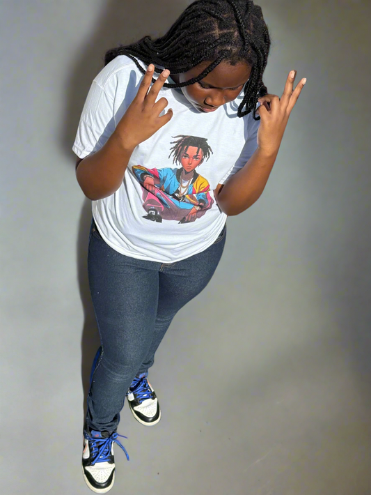 Kids Graphic Tee - Vibrant and Colorful Casual Wear for Boys and Girls