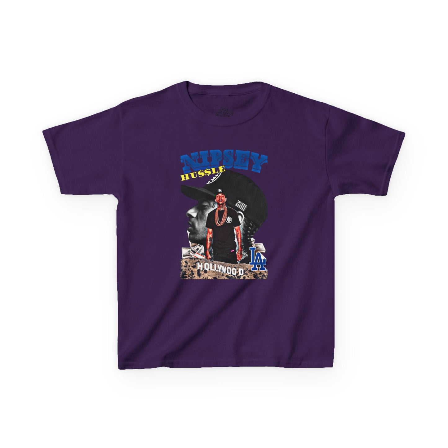 Nipsey Inspired Youth Hip-Hop Music Lover's Apparel T-Shirt