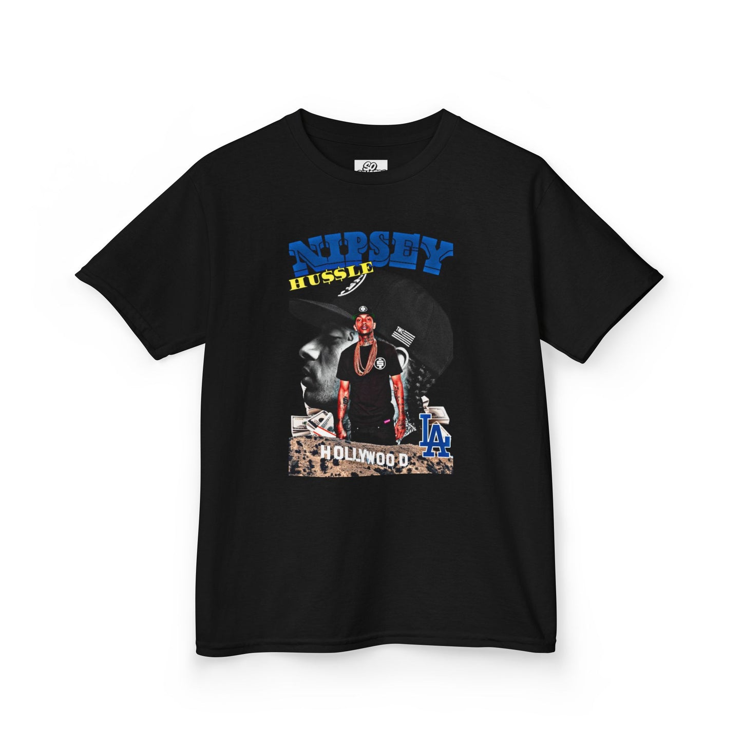 Nipsey Inspired Youth Hip-Hop Music Lover's Apparel T-Shirt