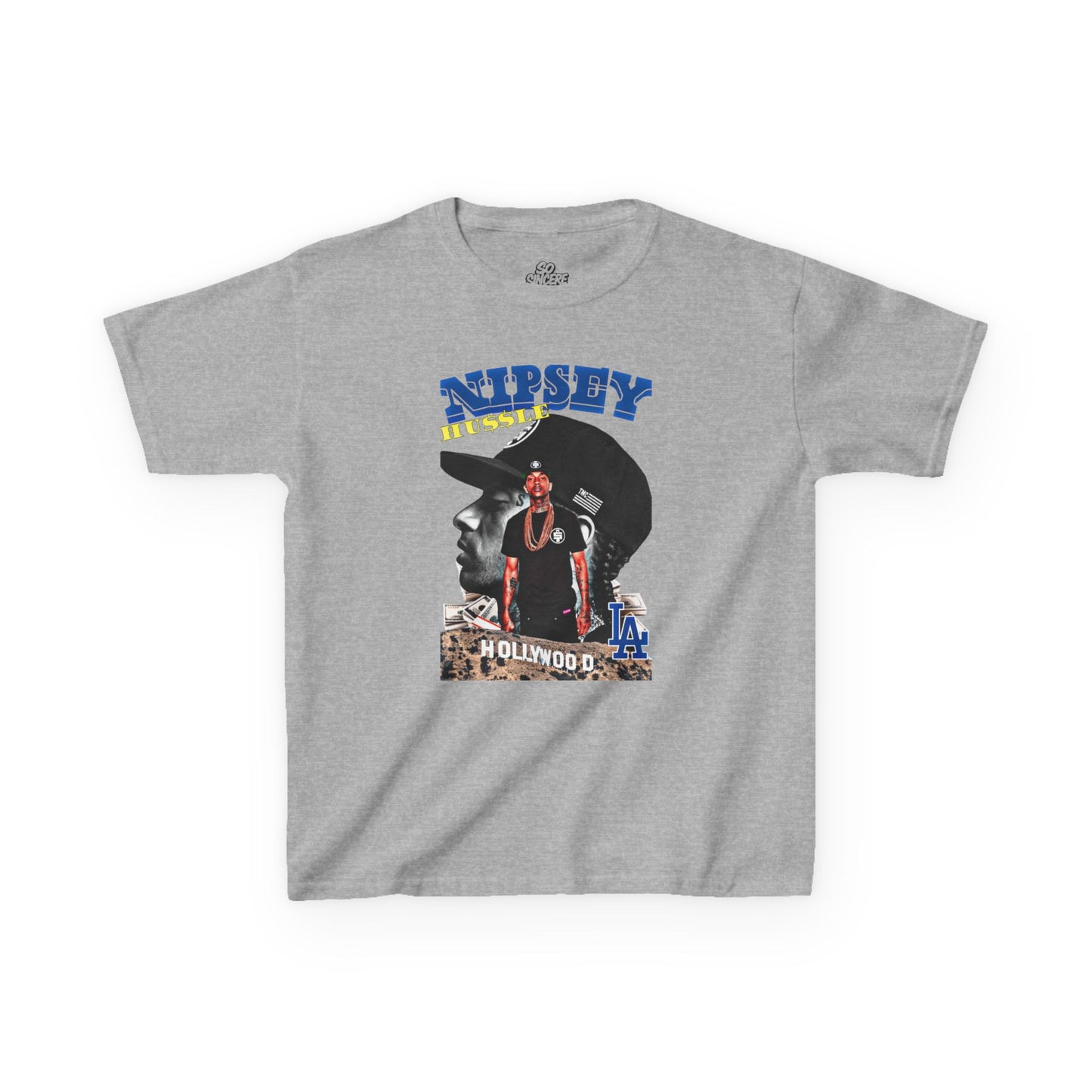 Nipsey Inspired Youth Hip-Hop Music Lover's Apparel T-Shirt