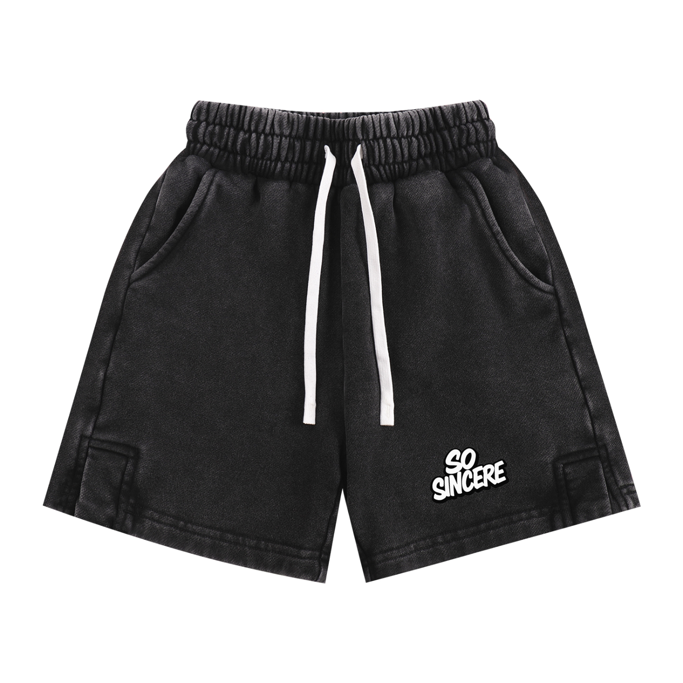 So Sincere,Washed,Trendy shorts