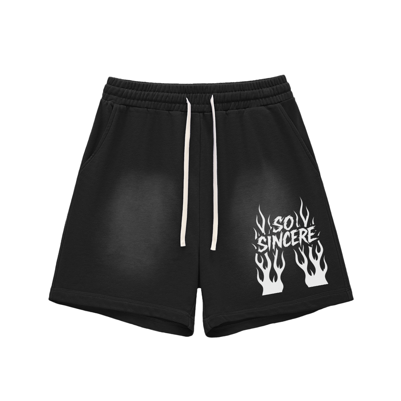 Flames,So Sincere,Shorts,Trendy,Drip,Comfortable,Everyday